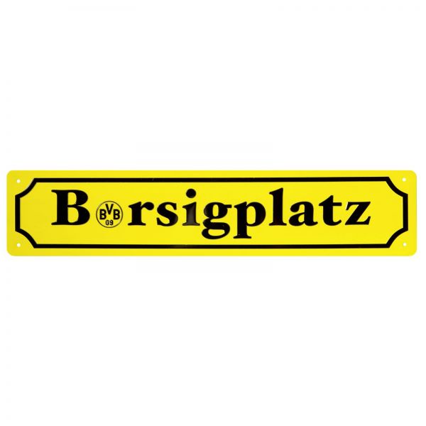 BVB Blechschild Borsigplatz