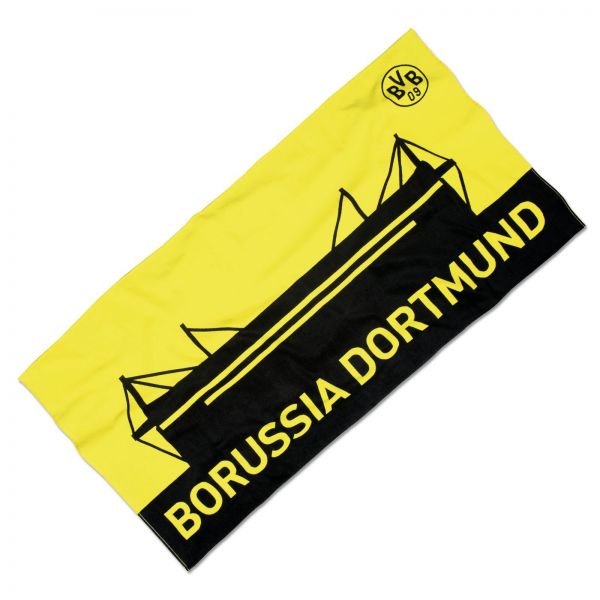 BVB Strandtuch mit Stadionmotiv