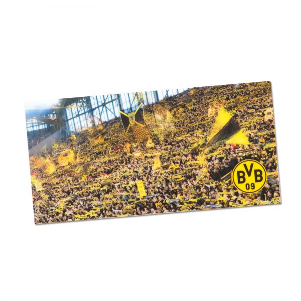 BVB 3D-Postkarte mit Südtribünenmotiv