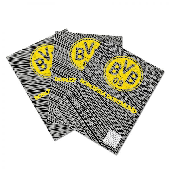 BVB Schulhefte (3er-Set)