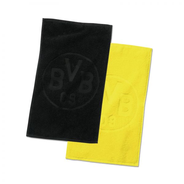 BVB Gästehandtücher Emblem (Doppelpack)
