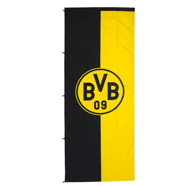 BVB Hissfahne im Hochformat (150x400 cm)